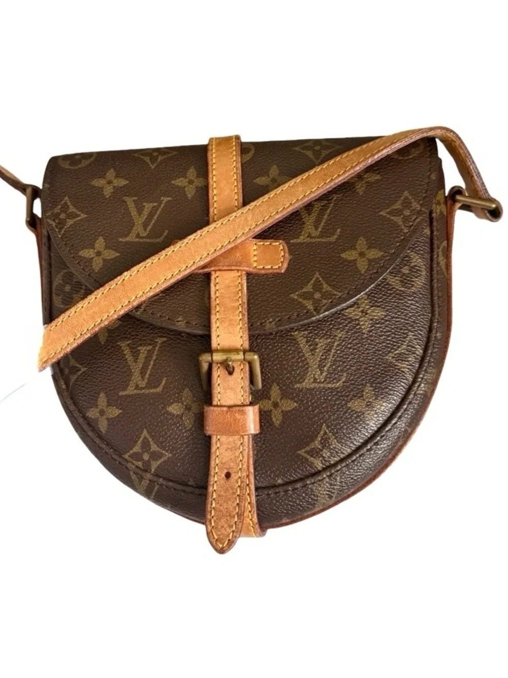 Louis Vuitton Brown Vintage Monogram PM Chantilly Crossbody Shoulder Bag